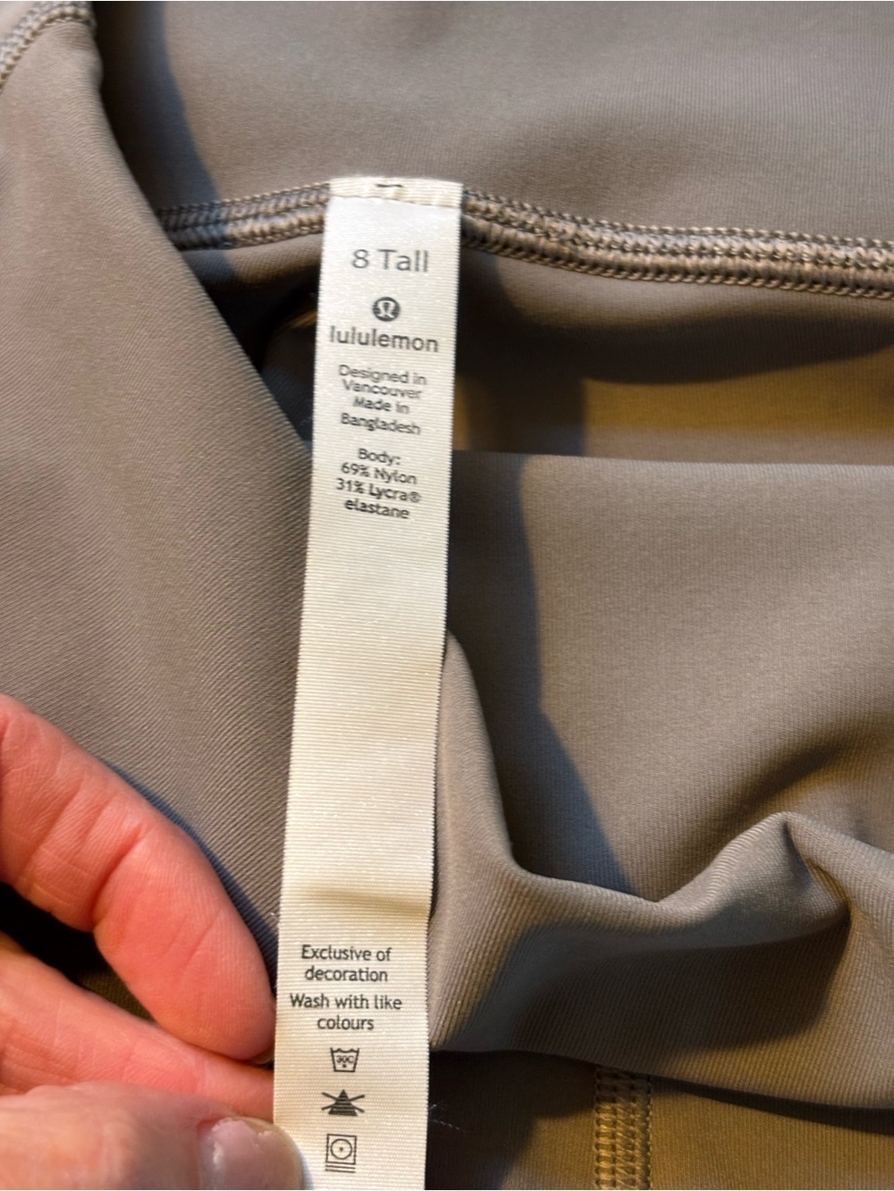Lululemon Wunder Under High Rise Tight Full on Luxtreme Tall 31  inches - Picture 7 of 8